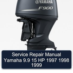 Service Repair Manual Yamaha 9.9 15 HP 1997 1998 1999