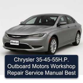 Chrysler 35-45-55H.P. Outboard Motors Workshop Repair Service Manual Best