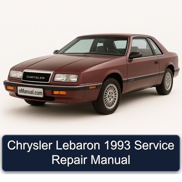 Chrysler Lebaron 1993 Service Repair Manual