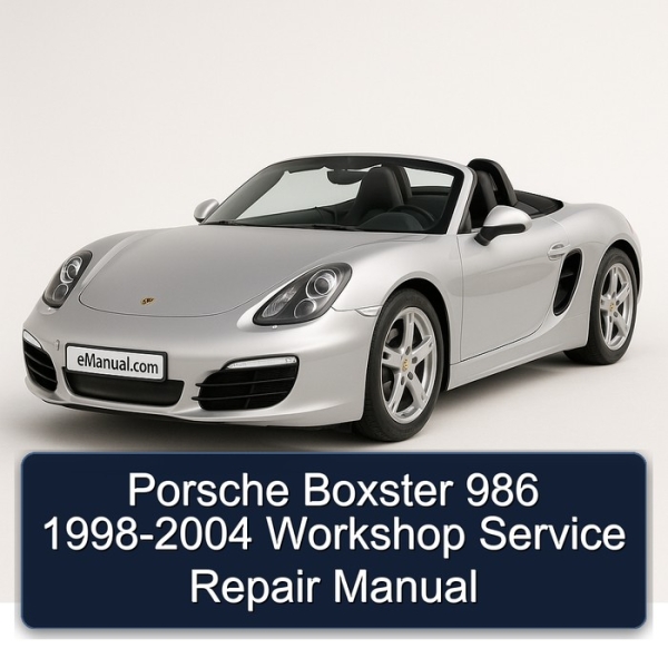 Porsche Boxster 986 1998-2004 Workshop Service Repair Manual