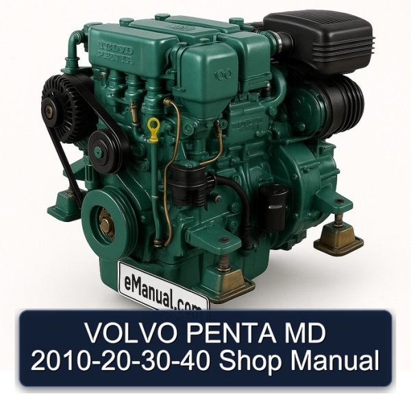 VOLVO PENTA MD 2010-20-30-40 Shop Manual