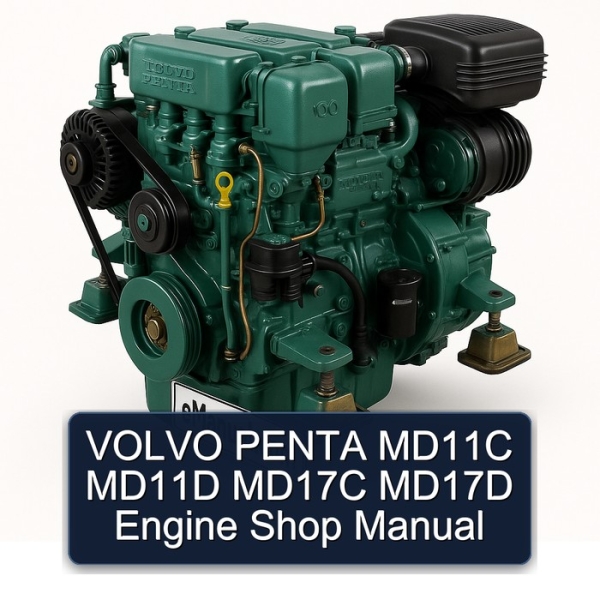 VOLVO PENTA MD11C MD11D MD17C MD17D Engine Shop Manual