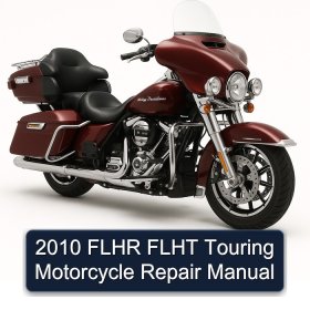 2010 FLHR FLHT Touring Motorcycle Repair Manual