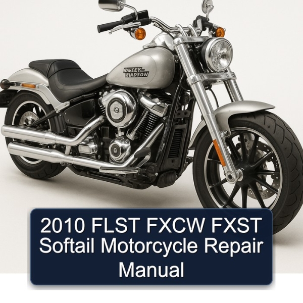 2010 FLST FXCW FXST Softail Motorcycle Repair Manual