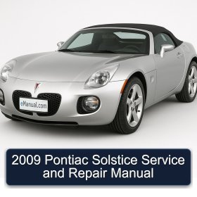 2009 Pontiac Solstice Service and Repair Manual