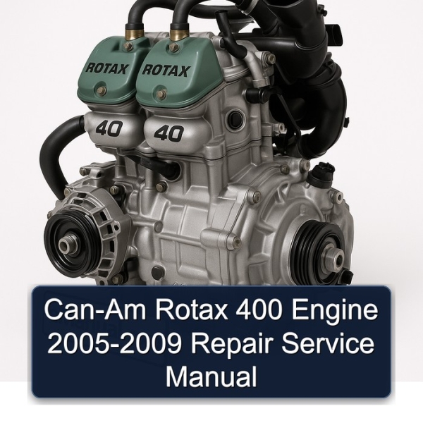 Can-Am Rotax 400 Engine 2005-2009 Repair Service Manual