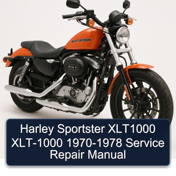 Harley Sportster XLT1000 XLT-1000 1970-1978 Service Repair Manual