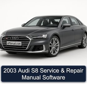 2003 Audi S8 Service & Repair Manual Software