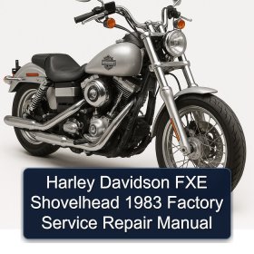 Harley Davidson FXE Shovelhead 1983 Factory Service Repair Manual