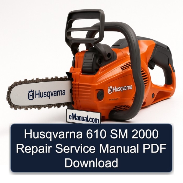 Husqvarna 610 SM 2000 Repair Service Manual PDF Download