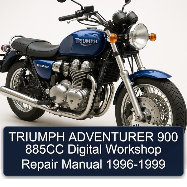 TRIUMPH ADVENTURER 900 885CC Digital Workshop Repair Manual 1996-1999