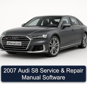 2007 Audi S8 Service & Repair Manual Software