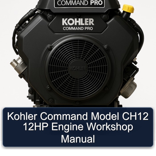 Kohler Command Model CH12 12HP Engine Workshop Manual