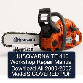 HUSQVARNA TE 410 Workshop Repair Manual Download All 2000-2002 ModelS COVERED PDF