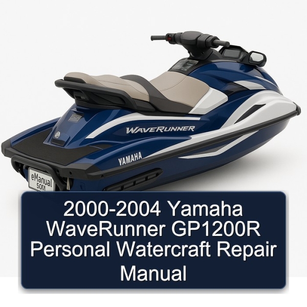 2000-2004 Yamaha WaveRunner GP1200R Personal Watercraft Repair Manual