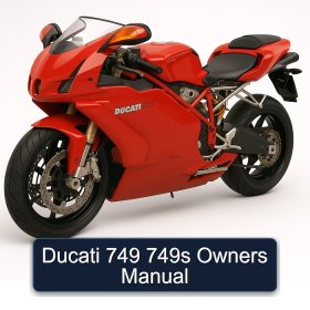 Ducati 749 749s Owners Manual
