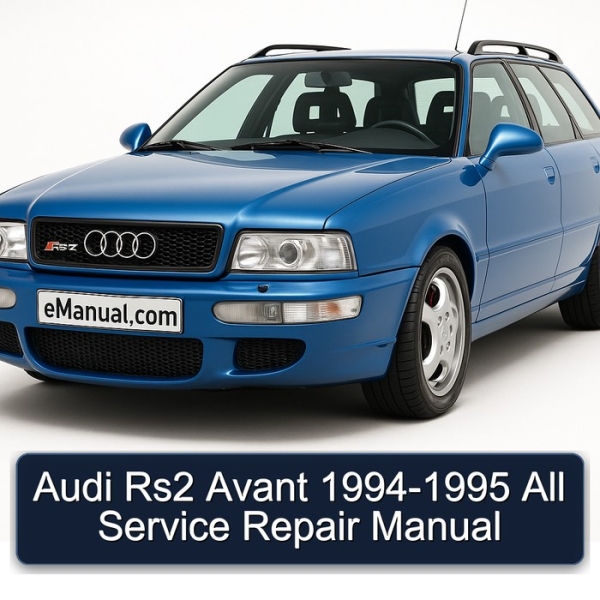 Audi Rs2 Avant 1994-1995 All Service Repair Manual