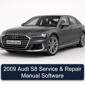2009 Audi S8 Service & Repair Manual Software