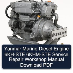 Yanmar Marine Diesel Engine 6KH-STE 6KHM-STE Service Repair Workshop Manual Download PDF