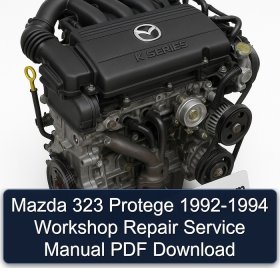 Mazda 323 Protege 1992-1994 Workshop Repair Service Manual PDF Download