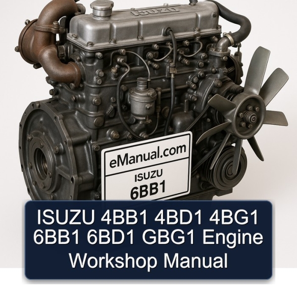 ISUZU 4BB1 4BD1 4BG1 6BB1 6BD1 GBG1 Engine Workshop Manual