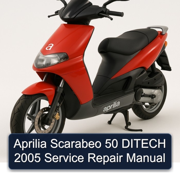 Aprilia Scarabeo 50 DITECH 2005 Service Repair Manual