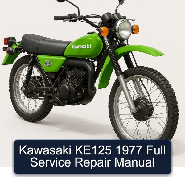 Kawasaki KE125 1977 Full Service Repair Manual