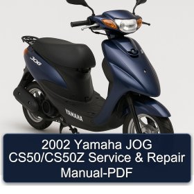 2002 Yamaha JOG CS50/CS50Z Service & Repair Manual-PDF