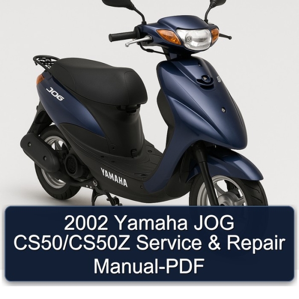 2002 Yamaha JOG CS50/CS50Z Service & Repair Manual-PDF