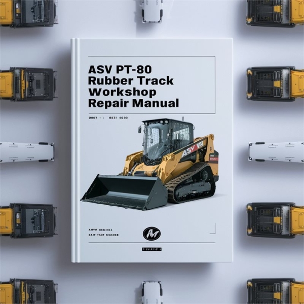 ASV PT-80 Rubber Track Loader Workshop Service Repair Manual