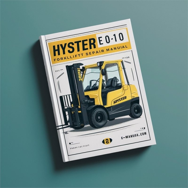 Hyster E010 (S35FT) Forklift Service Repair Manual