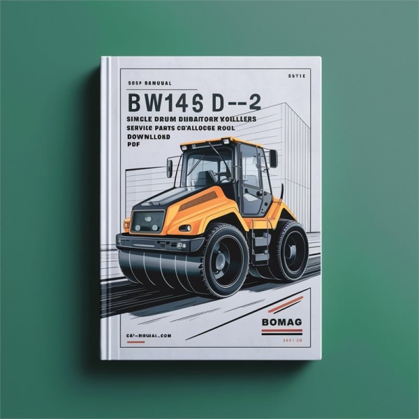 Bomag BW142 D-2 Single drum vibratory rollers Service Parts Catalogue Manual SN136510121001-136510129999