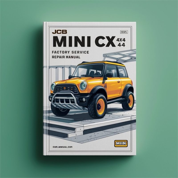 Jcb Mini Cx 4x4 Factory Manual de servicio y reparación