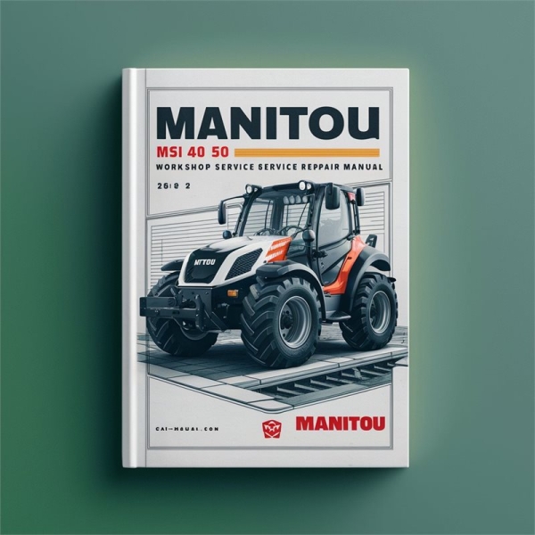 Manual de Servicio y Reparación Manitou MSI 40 50 Taller