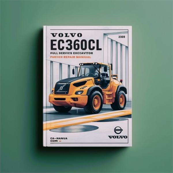 VOLVO EC360C L EC360CL Excavator Full Service Repair Manual