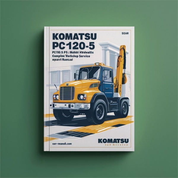 Komatsu PC100-5 PC120-5 PC120-5 Mighty Hydraulic Excavator Complete Workshop Service Repair Manual