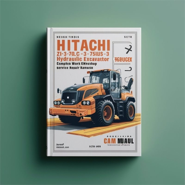 Hitachi ZX 70-3 70LC-3 70LCN-3 75US-3 85US-3 Hydraulic Excavator Manual completo de servicio y reparación del taller