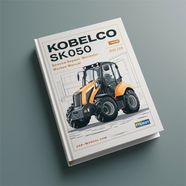 Kobelco SK050 Minibagger: Werkstatt-Handbuch für Wartung & Reparatur