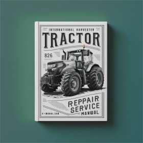 Manual de Reparación del Tractor Internacional Harvester 826