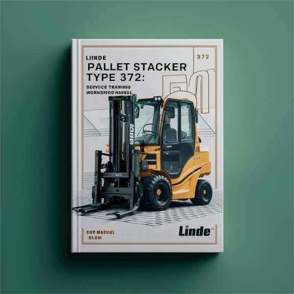 Manual de Servicio (Taller) Apilador de Paletas Linde Tipo 372: L14 L14AP L16 L16AP - Descarga PDF