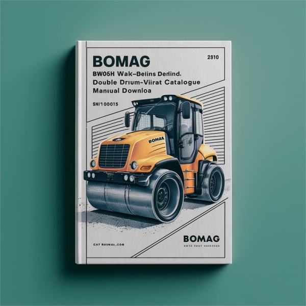 Bomag BW65H Walk-behind Double Drum Vibratory Roller Service Parts Catalogue Manual PDF