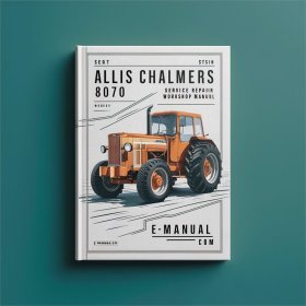 Allis Chalmers 8070 Service Repair Workshop Manual PDF Download