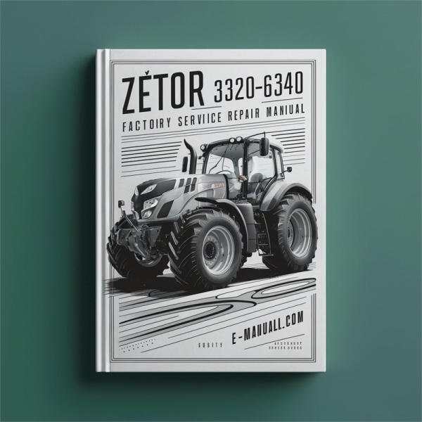 Zetor 3320-6340 Tractor Factory Service Repair Manual