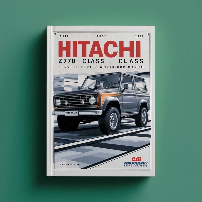 Hitachi ZX270-3 class Service Repair Workshop Manual