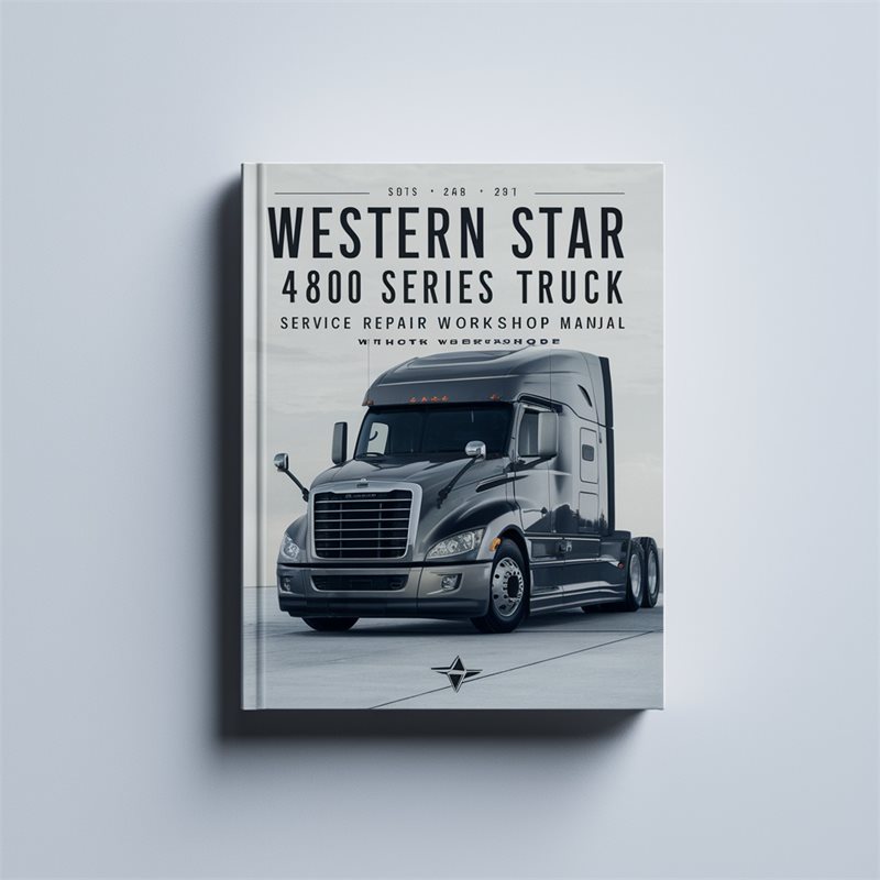 Western Star 4800 Series Truck Service Repair Workshop Manual