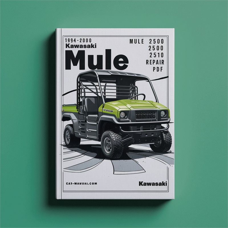 1994-2000 Kawasaki KAF620 Mule 2500 2510 2520 UTV Repair