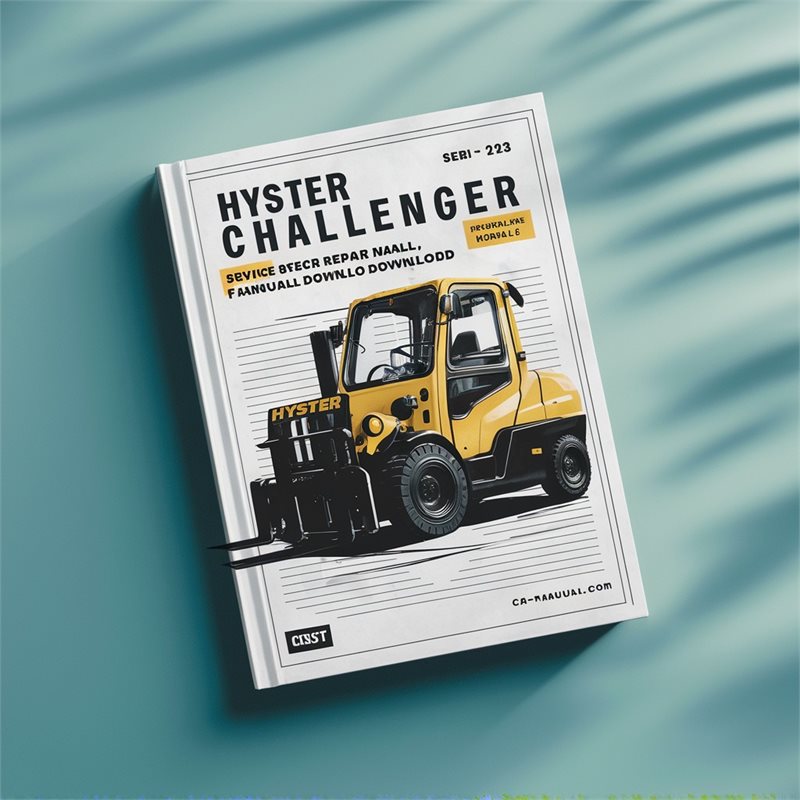 HYSTER CHALLENGER H25XL H30XL H35XL H1.25XL H1.50XL H1.75XL Forklift Service Repair Manual & Parts Manual (C001)
