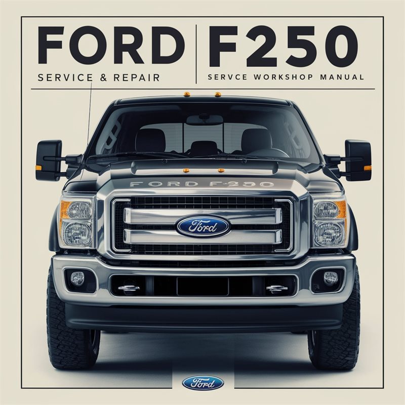 Ford F250 2012 Service & Repair Workshop Manual