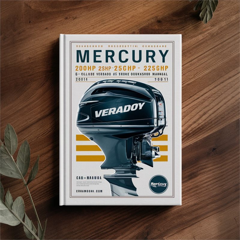 Mercury 200hp 225hp 250hp 275hp 300hp 350hp Verado 6-Cylinder 4-Stroke Outboard 2005-2011 Service Repair Workshop Manual Pdf