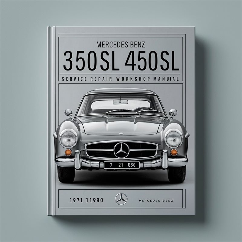 Mercedes Benz 350SL 450SL 1971-1980 Service Repair Workshop Manual Pdf